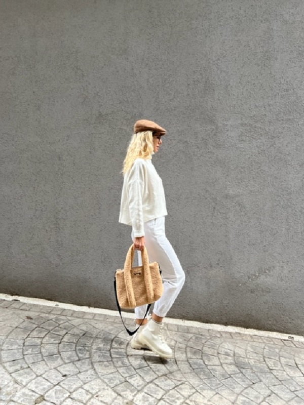 Teddy Believe Camel Tote Çanta
